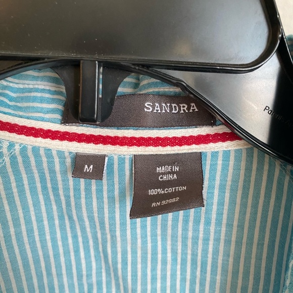 Sandra Button Down Cotton Shirt - Picture 2 of 6